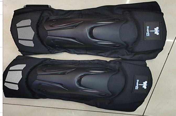 Щитки (наколенники , черные) (mod:H70) Мукачево - изображение 1