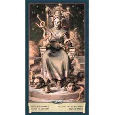 Гральні карти Scarabeo Таро Чорний Гримуар (Dark Grimoire Tarot) (EX163MU) Вінниця