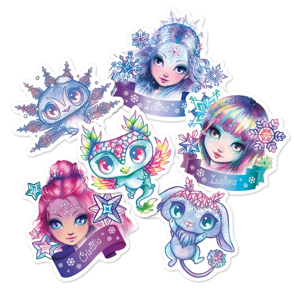 Набір вінілових наліпок – Зірки Туманного світу Дніпро - фото 9