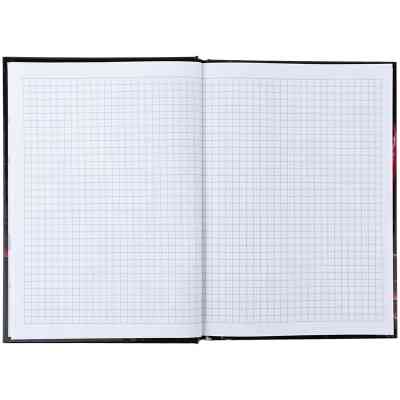 Книга записная Axent Maroon fleur А5, 96 листов, клетка, твердая обложка (8459-1-A) Винница