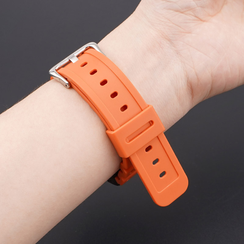 Ремешок для Casio G-Shock GA-2100/2110 Orange SI SBR Киев - изображение 4