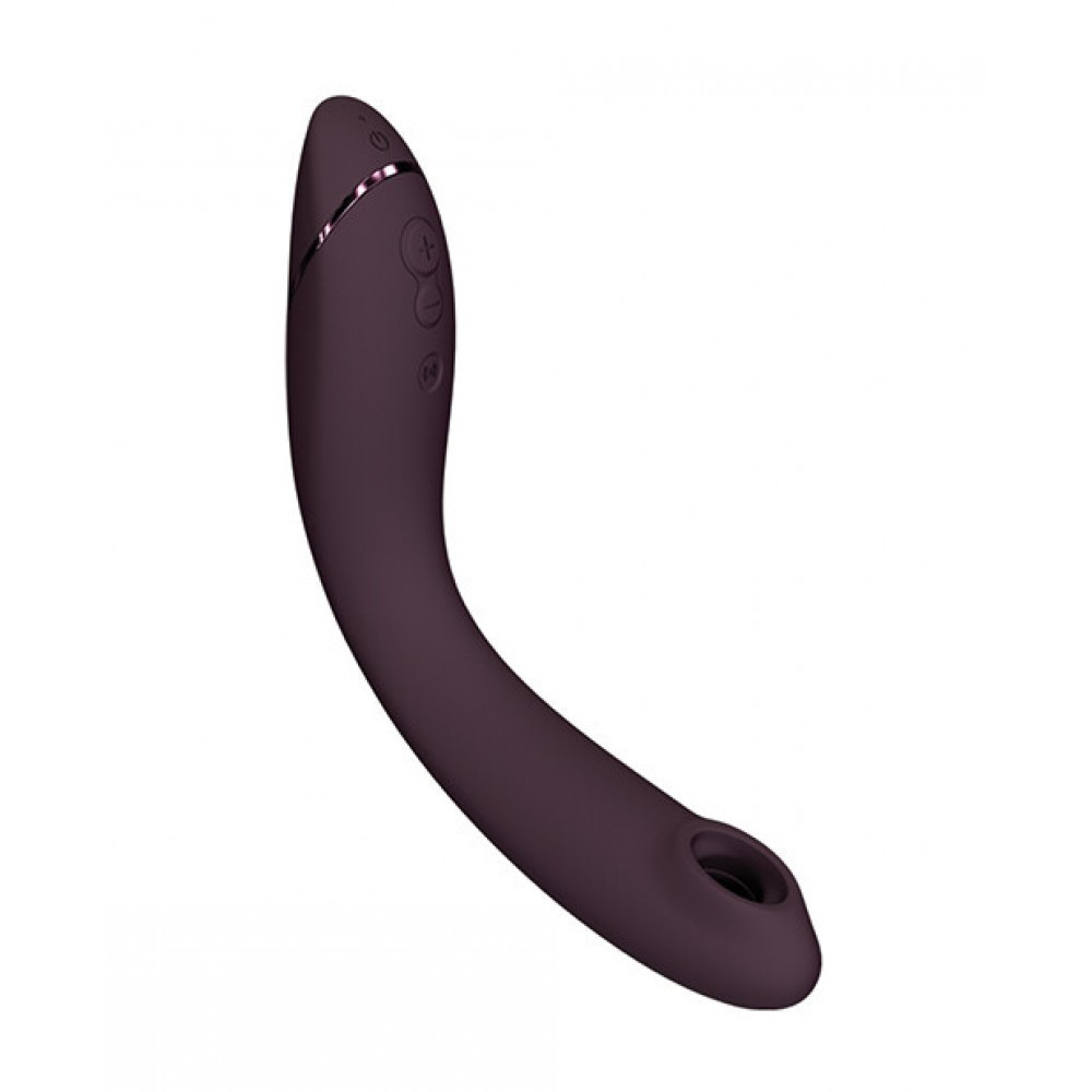 Вибратор для точки G c вакуумной стимуляцией Womanizer OG Aubergine Sex Aura Киев - изображение 7