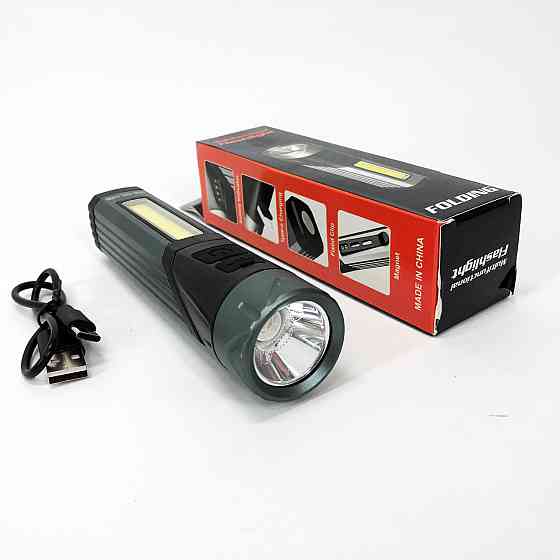 Фонарик мощный аккумуляторный для дома Police 508-OSL+COB, Мощный светодиодный фонарь BJ-51 Львов