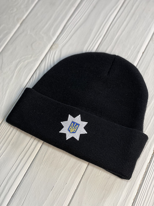 Шапка черная - 