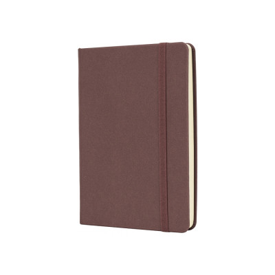 Книга записная Optima А6 MAGIC, твердая обложка, резинка, белый блок линия, коричневый (O20388-07) Винница - изображение 1