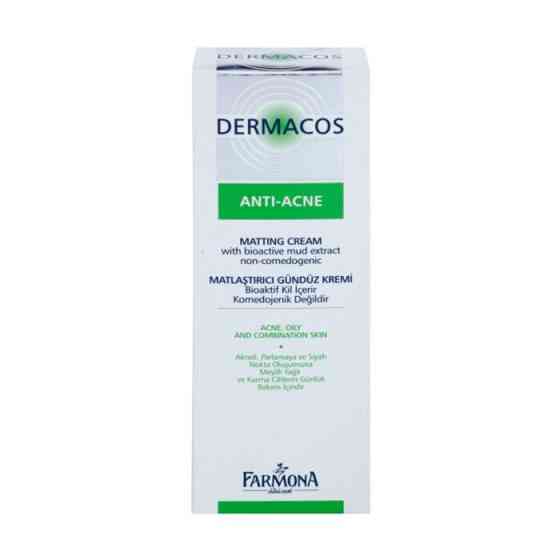 Дневной матирующий крем для лица UVA/UVB Farmona Dermacos Anti-Acne 50 мл Киев