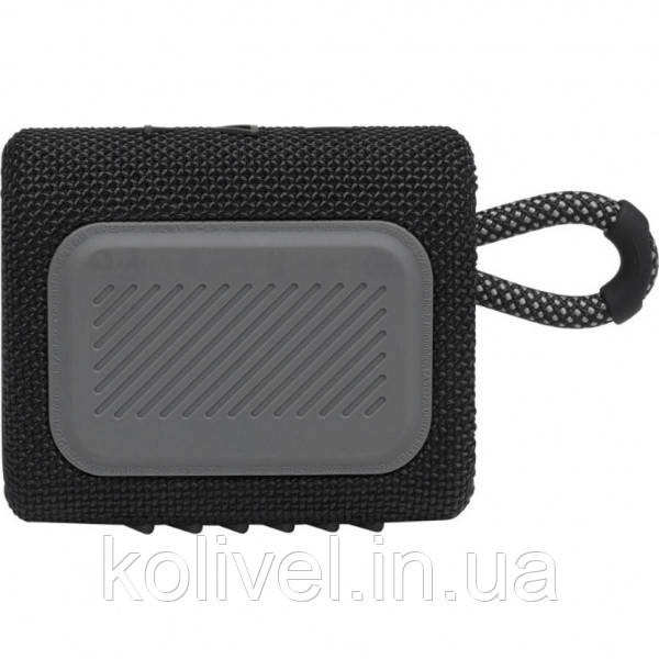 Акустична система JBL GO 3 Black JBLGO3BLK (JBLGO3BLK) Киев - изображение 3