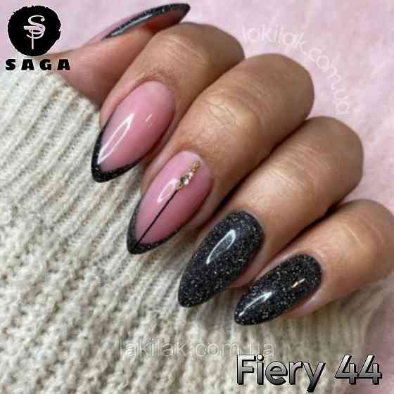 Світловідбиваючий гель-лак SAGA 44 Fiery 9мл Херсон