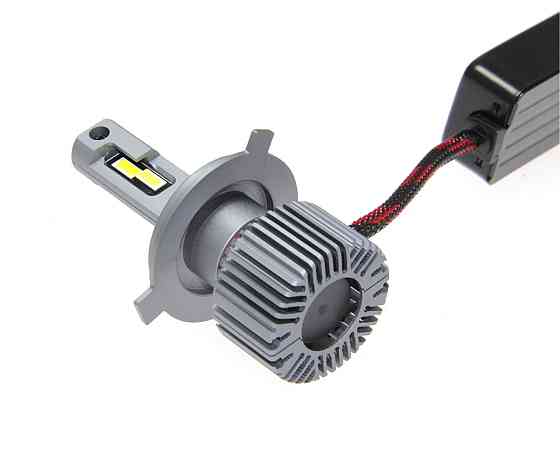 Комплект світлодіодних ламп QLine Ultra +200% H4 55W 6000K 24V (2 шт) Харків