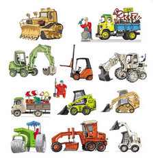 Термонаклейки для хлопчика для одягу Транспорт Київ - фото 1