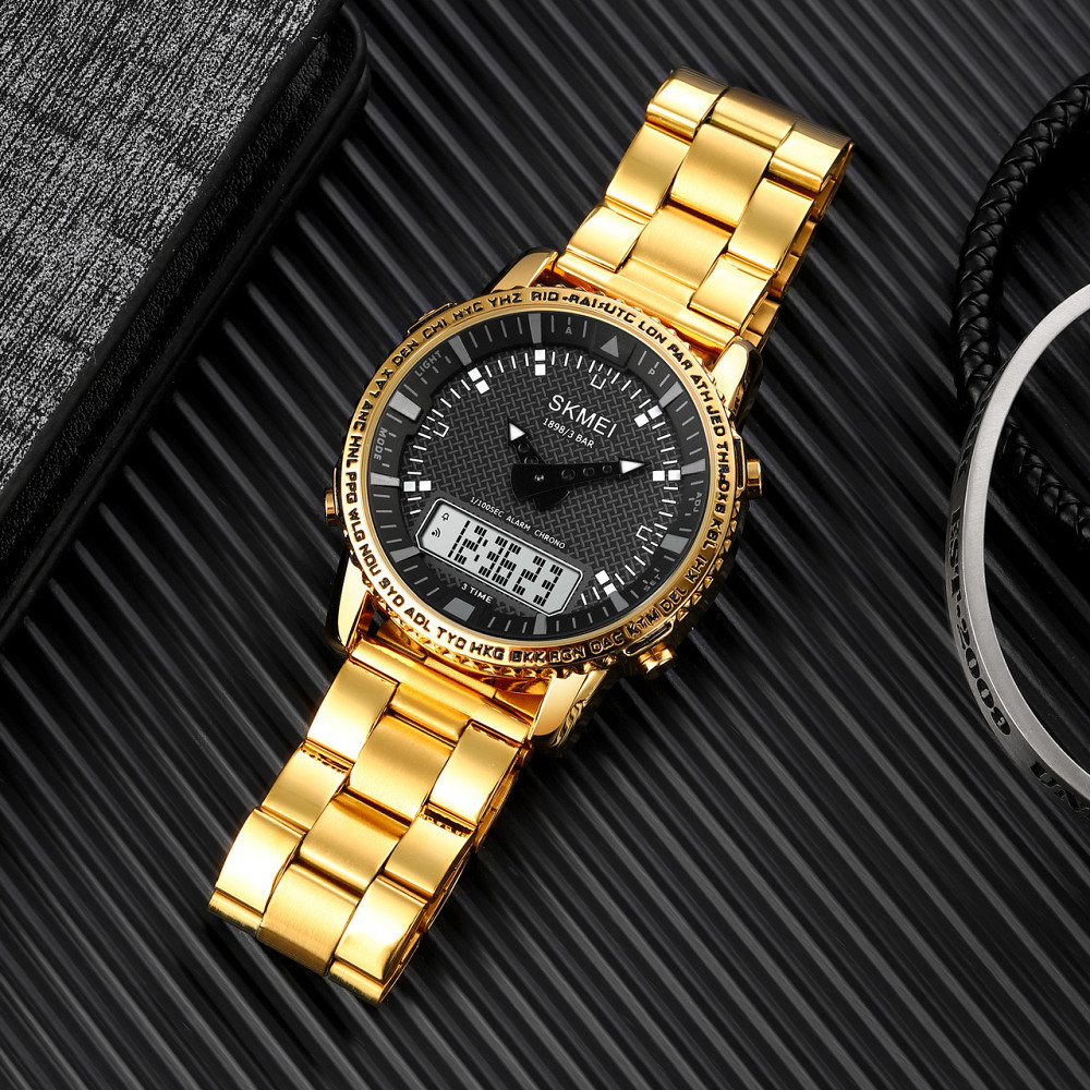 Skmei 1898GDWT Gold-White SBR Киев - изображение 4