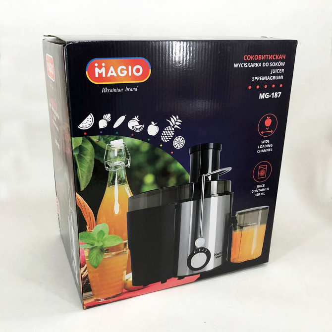 Центробежные соковыжималки MAGIO, Соковыжималка для помидор электрическая, Соковыжималка для томатов XG-67 Львов - изображение 6