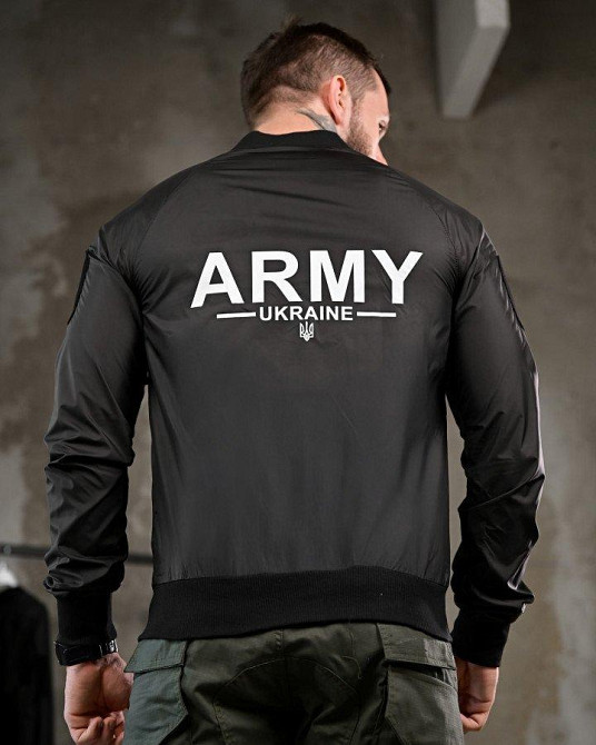 Вітровка штурмовка Army black ПП7554 Одеса - фото 6