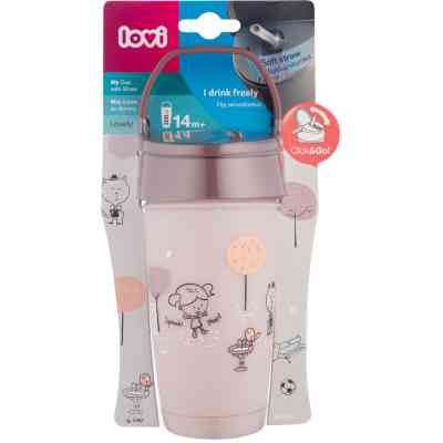 Поїльник-непроливайка Lovi Lovely Boy із силіконовою трубочкою 350 мл (35/355girl) Вінниця