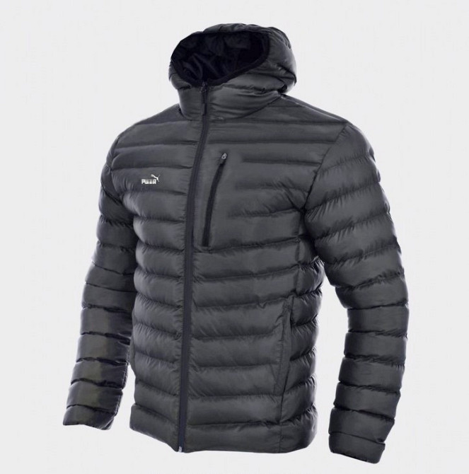 Мужская демисезонная стеганая куртка Puma Киев - изображение 5