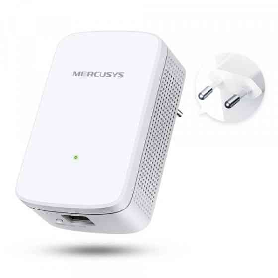 Підсилювач Wi-Fi сигналу Mercusys ME10, N300, WPS button, Fast 10/100 Mbps Port (ME10) Київ