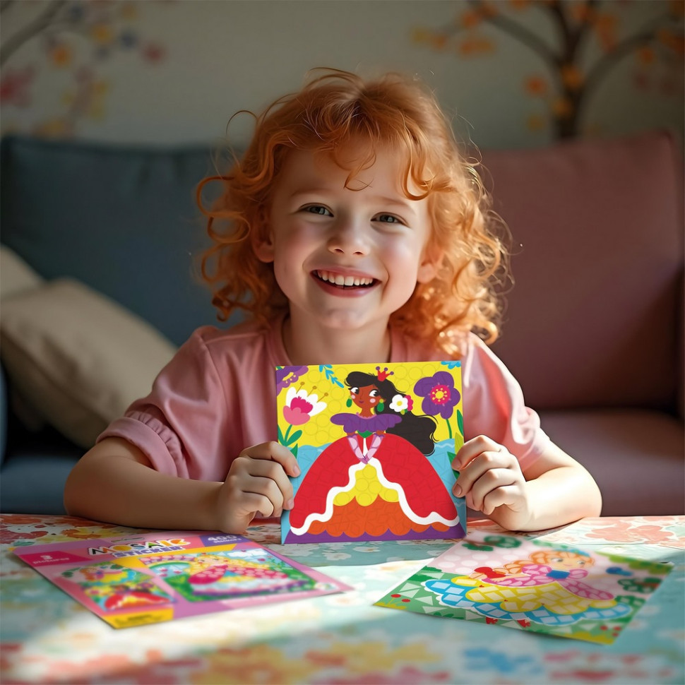 Детский набор для творчества мозаика 