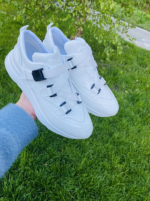 Abbi Кросівки жіночі ABBI CORI-02 білі (весна-осінь, шкіра натуральна) (3511) лише 39р.40р. Коломия - фото 6