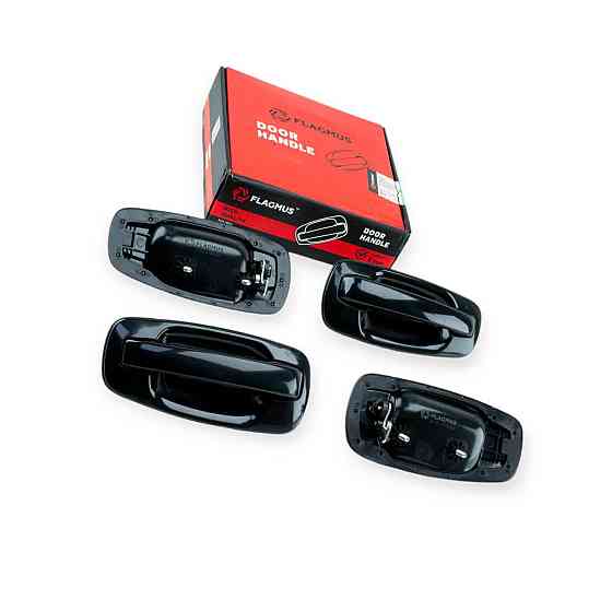 Ручка наружная 2110, 2111, 2112, 2170, 2171, 2172 Евро (к-кт 4 шт) двери Мукачево