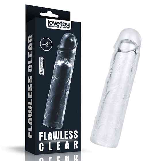 Насадка - Flawless Clear Penis Sleeve Add 2