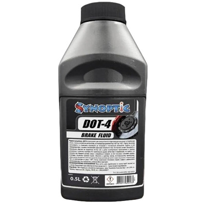 Гальмівна рідина Synoptic ДОТ-4 0,375 кг (11721) Вінниця - фото 1