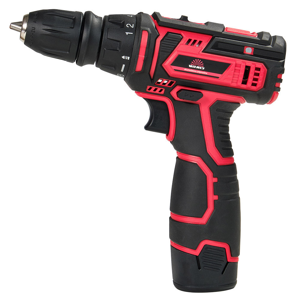 Дриль-шурупокрут акумуляторний Vitals AU 12/2KP QC Харків - фото 4