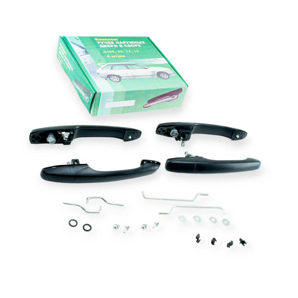 Ручка наружная 2109, 21099, 2114, 2115 (к-кт 4 шт) Евро двери Мукачево - изображение 1