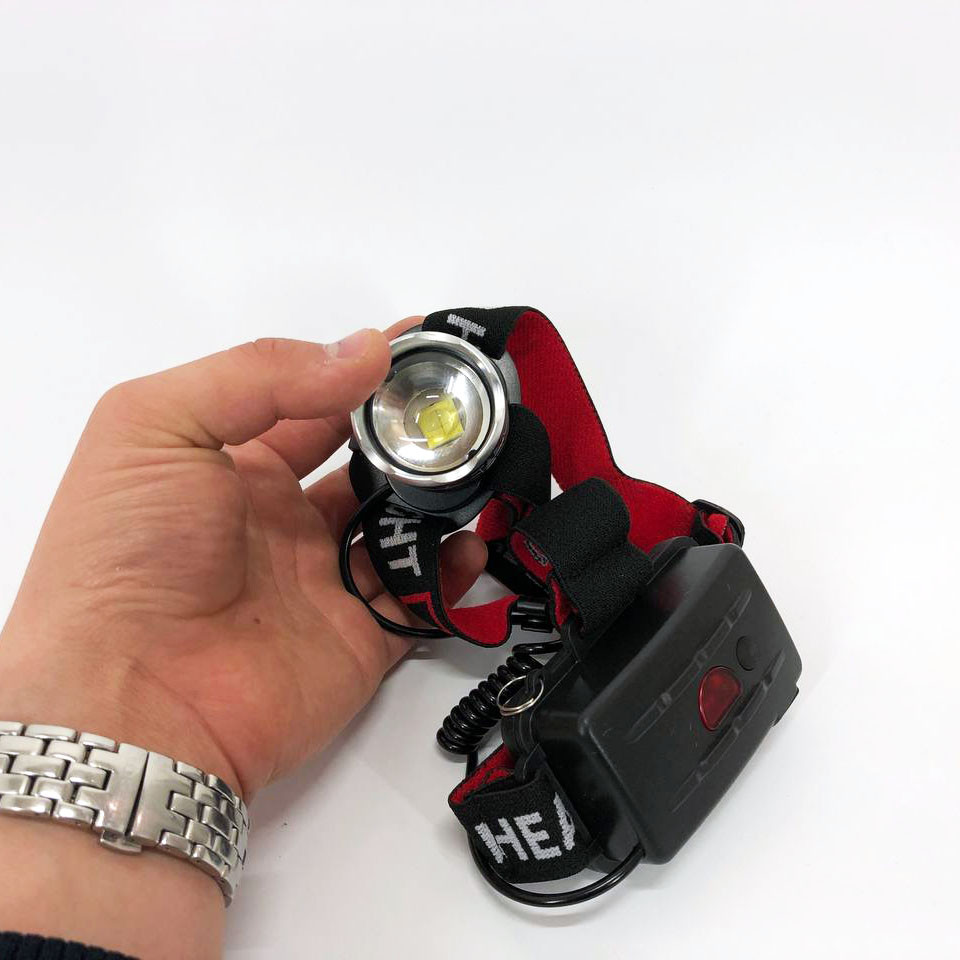 Мощный фонарик светодиодный на голову X-Balog BL-T09B-P90, Led headlamp налобный фонарь JB-95 Львов - изображение 1