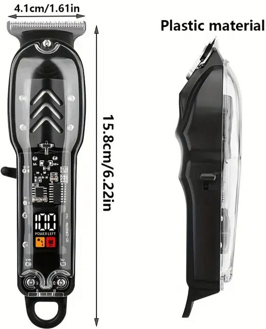 Электробритва триммер машинка для стрижки мужская usb аккумулятор. Киев - изображение 3