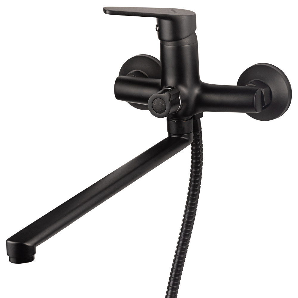 Змішувач s37 Ø35 для ванни вилив прямий 350 мм дивертор вбудований картриджний (B) AQUATICA (9737225) Київ - фото 4