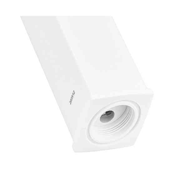Смеситель для умывальника Plamix Kubus-001 HIGH SET White с подводом воды (PM0672) Харьков