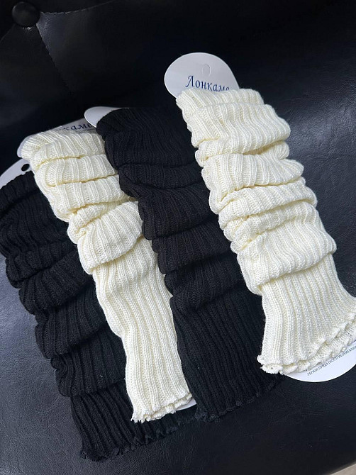 Женские трендовые гетры без пяток полушерсть Одесса - изображение 4