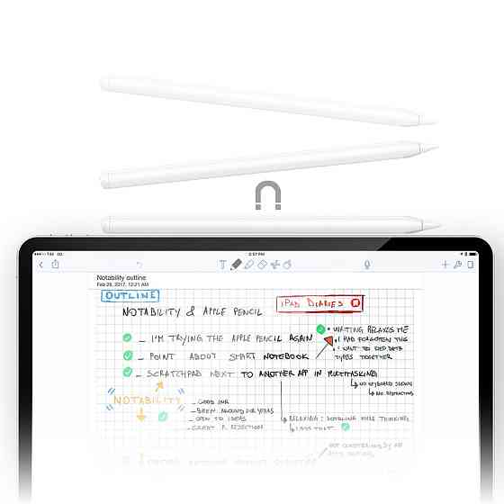 Стилус Acefast V1 universal capacitive pen White Киев