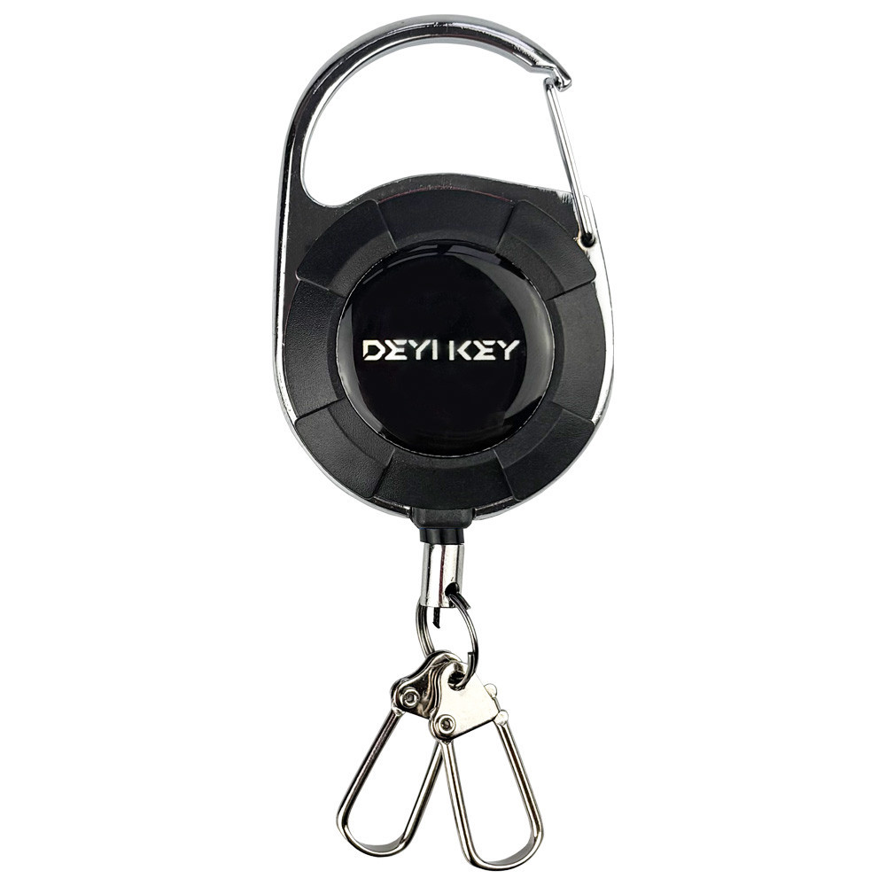 Брелок ретрактор SEVEN TBC-103 Black Киев - изображение 1