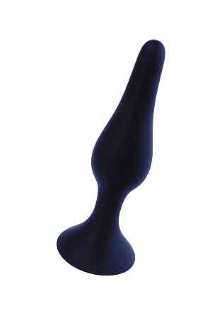 Анальная пробка -Silicone Анальна пробка Black Medium Sex Aura Киев