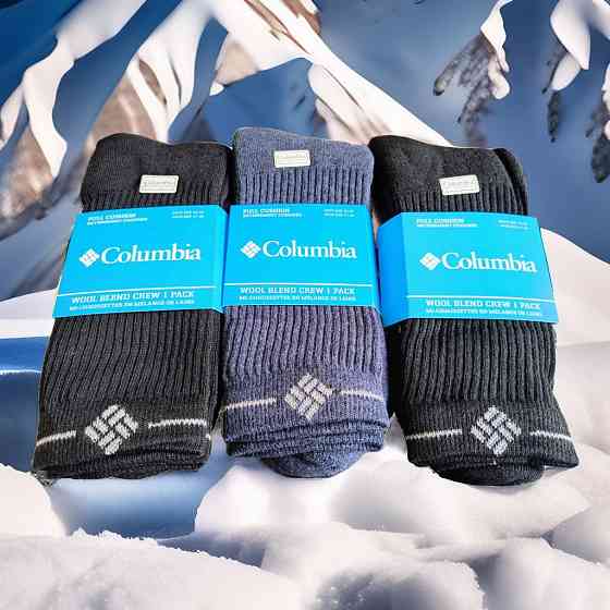 Мужские теплые носки Columbia с махровым следом (3шт в наборе). Размен 41-45 Киев