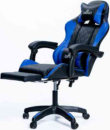 Крісло геймерське DIEGO AERO Black-Blue Київ