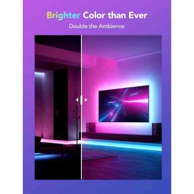 Світлодіодна стрічка Govee H61E1, 5.0m, RGBICW, WI-FI/Bluetooth, white (H61E13D2) Вінниця