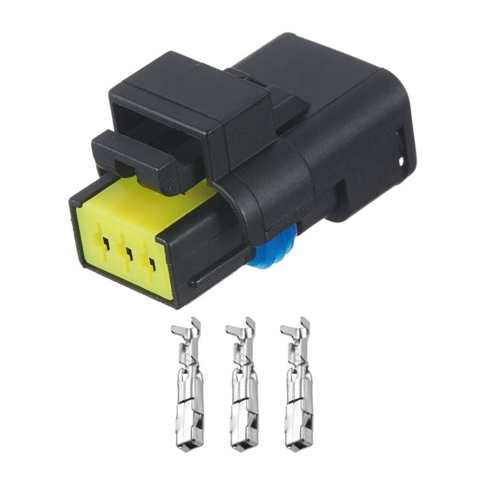 Роз'єм конектор 3-кон., Дат, Распредвала, Корректор Фар, 211PC032S0049, FCI (Delphi) Франция Renault 40565 Київ - фото 1