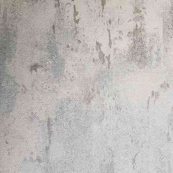 Обои метровые винил на флизелине Decowall Retro под бетон под штукатурку структурные белые молочные с серебром Киев