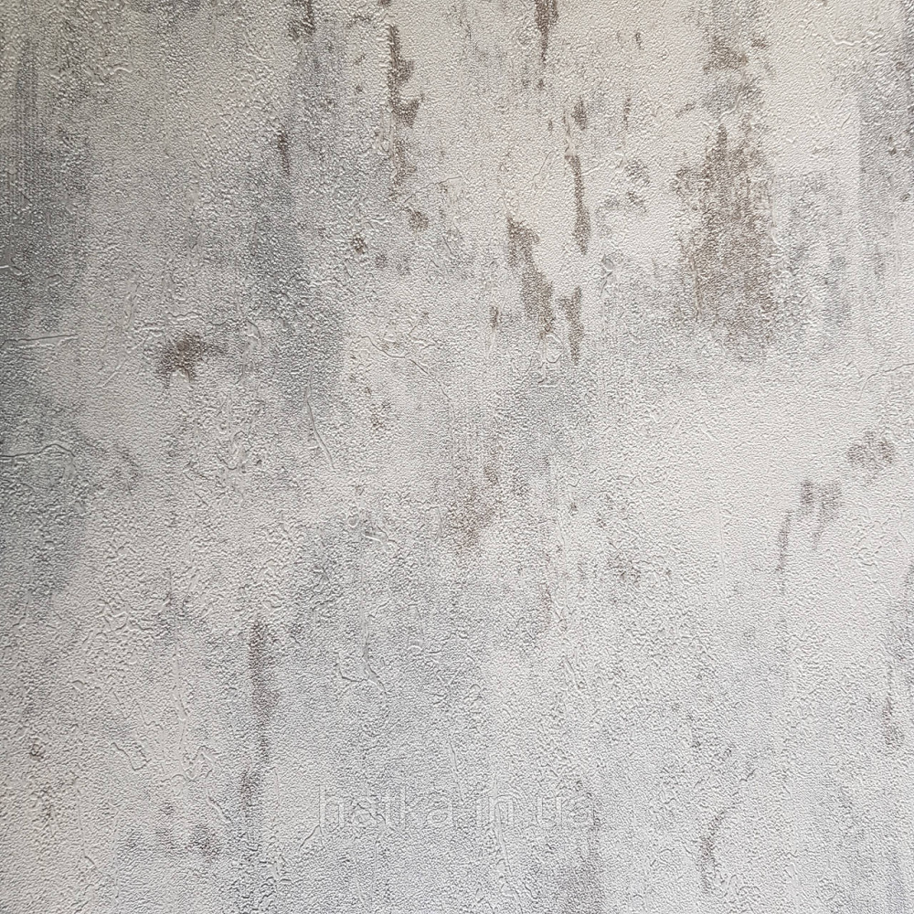 Обои метровые винил на флизелине Decowall Retro под бетон под штукатурку структурные белые молочные с серебром Киев - изображение 3
