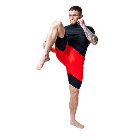 Компресійні шорти для RDX MMA T16 2-в-1 RED/BLACK-L Каменское
