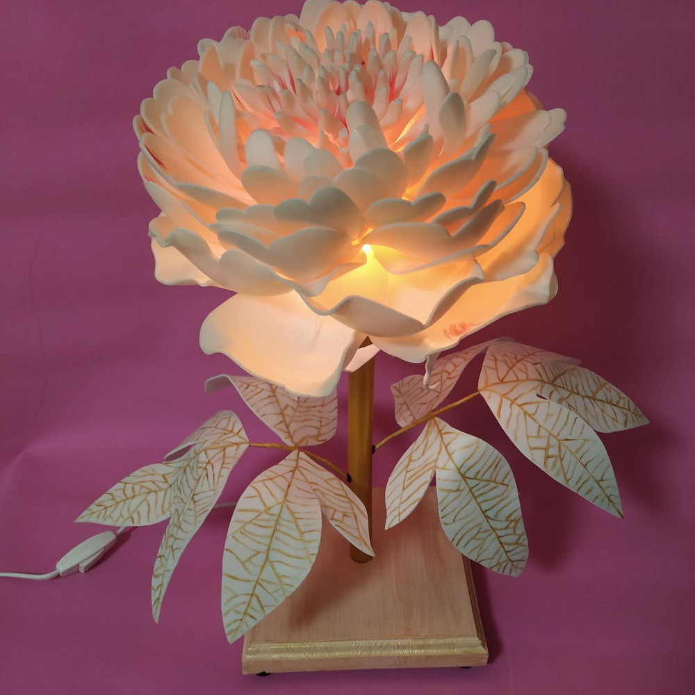 Світильник-нічник "Молочний півонія" Дніпро - фото 8