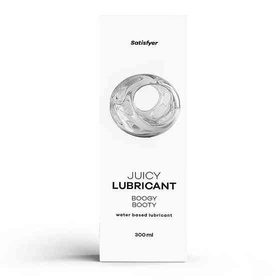 Анальная смазка на водной основе Satisfyer Juicy Lubricant Boogy Booty water based 300 мл Sex Aura Киев