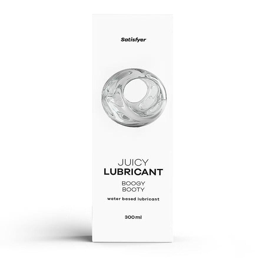 Анальная смазка на водной основе Satisfyer Juicy Lubricant Boogy Booty water based 300 мл Sex Aura Киев - изображение 1