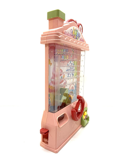 Гра-автомат Будиночок у комплекті 12 кульок Рожевий (2317) Чернігів - фото 2