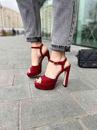 Nivelle Босоніжки жіночі NIVELLE 1825/9510-12004 червоні (літо, замша натуральна) (3718) лише 3 Коломия