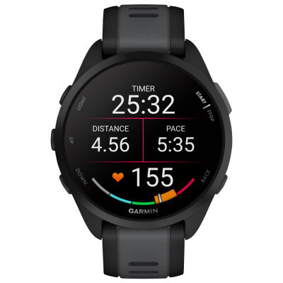 Смарт-часы Garmin Forerunner 165 Music, Black/Slate Grey, GPS (010-02863-30) Винница - изображение 8
