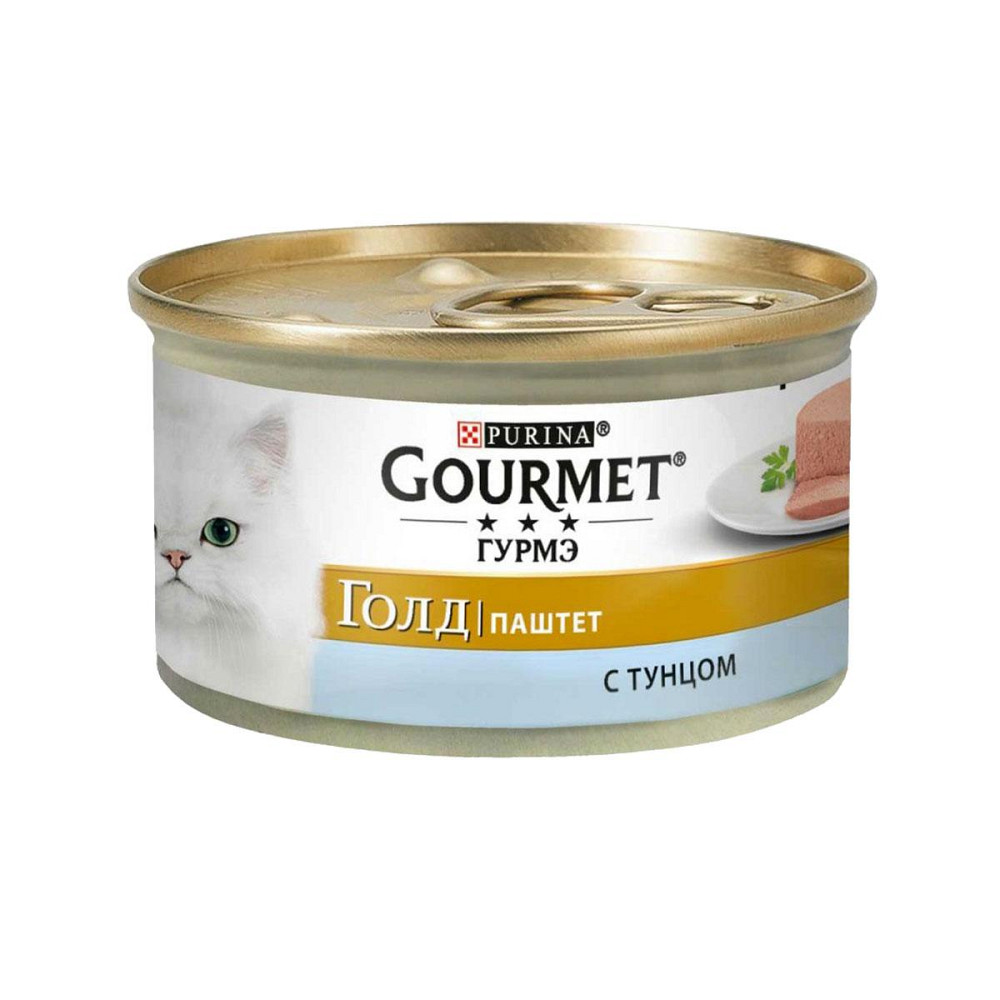 Консерва для кошек Gourmet Gold (Гурме Голд) паштет мус с тунцом 85 г Purina Винница - изображение 2