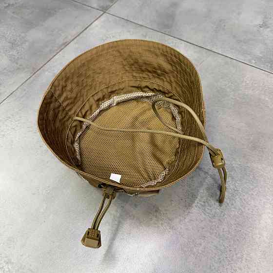 Панама з сіткою, тактична, Койот, розмір XL, ріп-стоп (65% бавовна, 35% polyester), WINTAC, Україна Київ